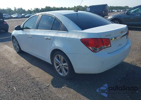 2012 Chevrolet Cruze Ltz z USA, uszkodzony, nr VIN 1G1PH5SC6C7284539